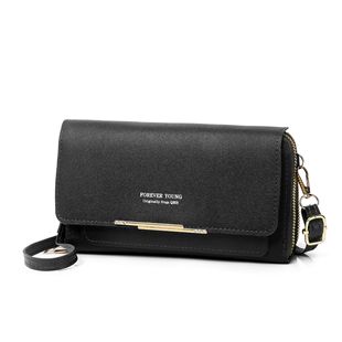 2024 New Mobile Phone Bag Multi-functional Crossbody Shoulder Bag Mid-length Coin Purse Korean Style Large Capacity Women's Wallet