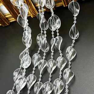 Acrylic cord bead wedding bead curtain wedding imitation Crystal road lead stage ceiling decoration Crystal Christmas Tree Bead Chain