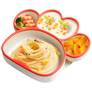 Hay Bei Baby Dinner Plate Silicone Dinner Plate Supplementary Food suit Children's Tableware with Suction Cup Dining Plate