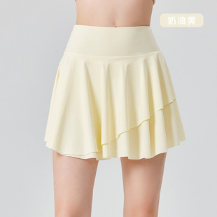 Cross-border Sports Golf Skirt Women's Quick-dry Sports Skirt High Waist Tennis Pleated Short Skirt Yoga Wear