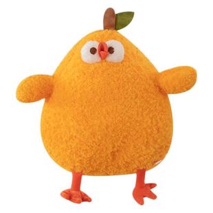 Cute Yellow Chicken Cute Orange Denton Chicken Plush Doll Sleeping Pillow Tanabata Valentine's Day Birthday Gift for Girls
