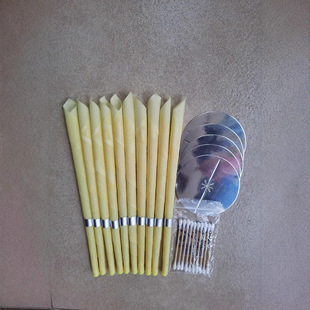 Factory Direct Sales Set New beige original ear candle ear candle foreign trade special supply large quantity and excellent price
