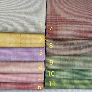 R4 cotton dyed yarn-dyed fabric DIY hand patchwork fabric