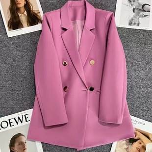 2024 spring and autumn small suit women's jacket Korean style loose casual all-match women's suit foreign trade order suit women's