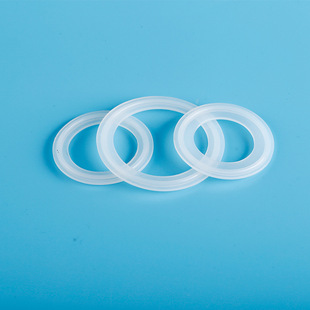 Stainless Steel Silicone Rubber Quick-fit Gasket Sanitary Round Sealing Gasket Chuck Quick-connect Gasket Clamp Loop Loose-connect Gasket