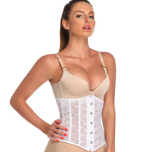 European and American waistcoat waistband sexy underwear lace breathable chest bundle shapewear women's court corset manufacturers