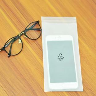 in stock Frosted Flat Pocket CPE Bag Mobile Phone Case Self-adhesive Bag Electronic Environmental Protection Label Translucent Packaging Plastic Bag