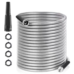 Factory wholesale supply 201 stainless steel garden water pipe water gun car wash water pipe garden irrigation hose