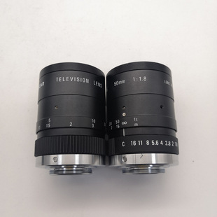 COSMICAR TELEVIION LENS 50mm 1:1.8 Industrial C-mount LENS