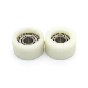 Manufacturers produce pulley S696ZZ inclined plane bearing coated POM roller door and window sliding track wheel 6*20*11mm