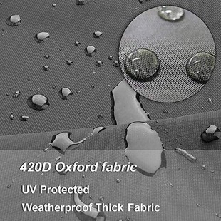Outdoor furniture cover dust cover 210d outdoor garden furniture cover waterproof cover Oxford cloth sunscreen rain cover