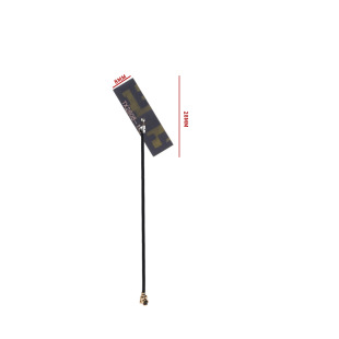 wifi 2.4G antenna high gain 5db small size flexible IPEX built-in antenna FPC miniature antenna