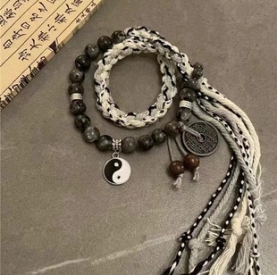[Explosive couple's hand rope collection] new Chinese hand-woven rope string bracelet design fashion gift for girlfriend