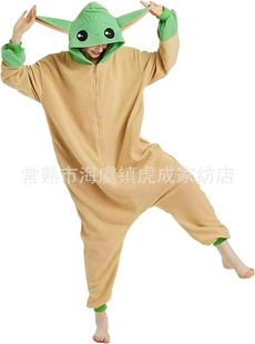 2024 New Flannel Winter Cool Loomi Cartoon Animal Conjoined Pajamas Kuromi Kuromi Anime Home Clothes