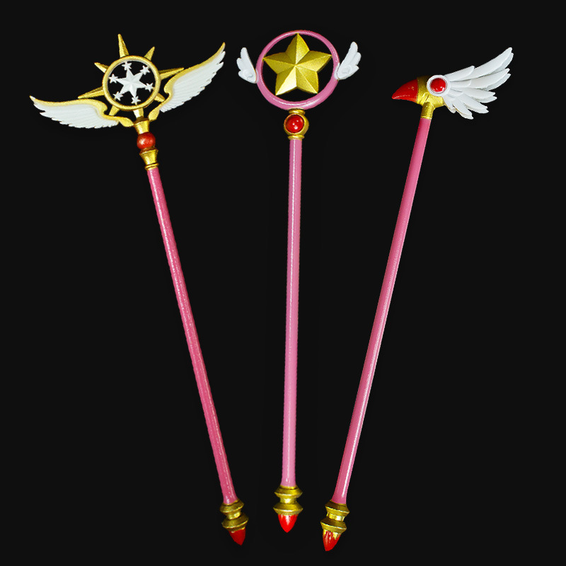 Cardcaptor Sakura Magic Wand Cardcaptor Sakura Wand Pink Cute Girl Star Magic Wand Birthday Gift