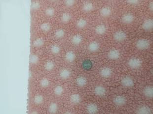 Polyester 500g Altai printed lamb wool grain wool printed tie-dyed shoes material pillow clothing children's clothing in stock