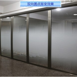 Supply glass film gradient dot matte film decorative transparent translucent privacy office stickers wholesale
