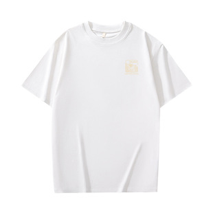 Boys Short-sleeved T-shirt Trendy Brand Summer Loose Summer Cotton New Base Shirt Top Clothes T-shirt