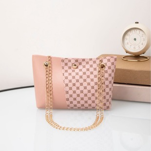 Women's bag 2024 autumn and winter new European and American fashion printing bag simple shopping bag shoulder messenger bag handbag
