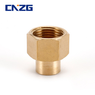 Copper Core 2*4 4*6 inner wire to outer wire copper direct pneumatic connector plumbing hardware accessories hardware accessories