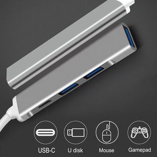 Type-c один перетаскивание четыре расширителя USB3.0 сотовый телефон ноутбук концентратор расширение док-станции USB к TYPEC