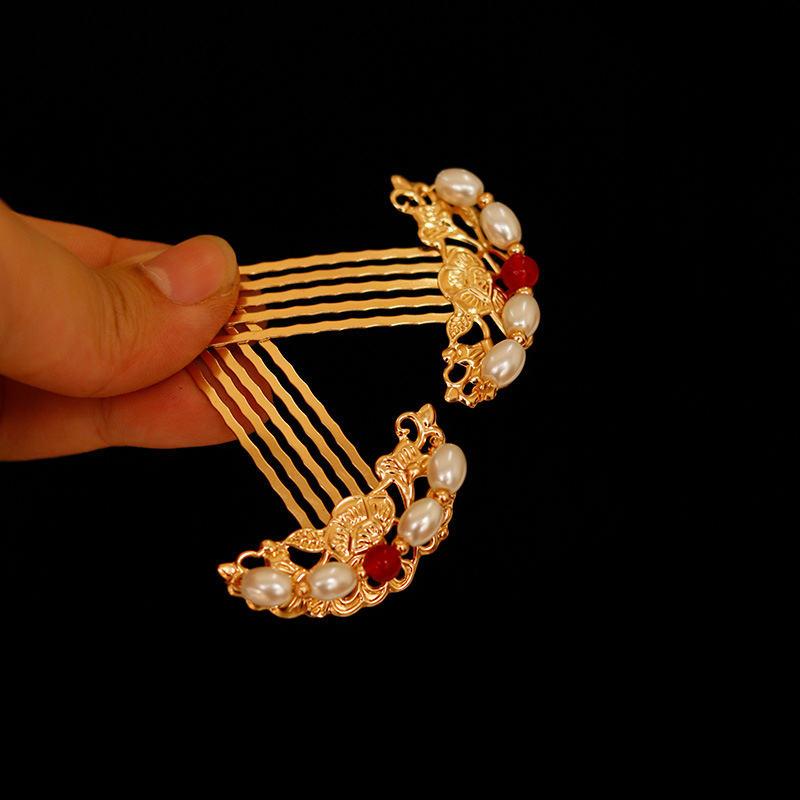 Ancient Style Hairpin Hair Accessory U-Shaped Small Hairpin Tang Style Decoration