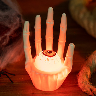 Halloween New Decorative Props Pumpkin Lantern Ornaments Halloween Ghost Hand Ghost Festival Scene Layout Atmosphere Decoration