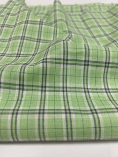 Spring and Summer Thin Plaid Simple Fashion Multi-Color Optional Men's and Women's Shirts Yarn-Dyed Plaid Ready-Made Children's Clothing Fabrics