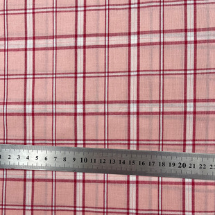 Spot cotton yarn-dyed plain cloth explosions live avocado green shirt skirt sunscreen fabric Plaid