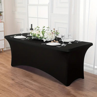 cross-border spandex tablecloth, stretchable tablecloth for wedding banquets, parties and events