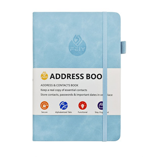 B6 Cross-Border English Address Book Amazon Phone Notepad Contact Record Book Notebook High-Value Ready Stock