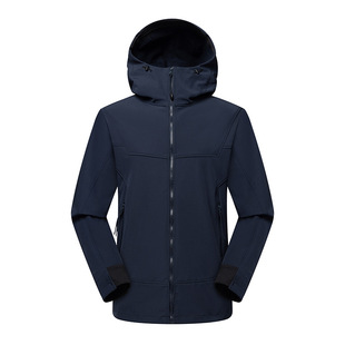 New Soft Shell Outdoor Fleece Warm Waterproof Windproof Mountaineering Suit for Men and Women Moisture Permeable Hiking Jacket Camping