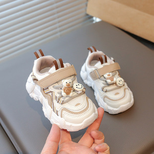 2025 spring new cartoon children's sneaker boys running shoes mesh breathable girls sneaker generation