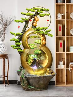 Chinese style golden toad circulating water landscape Fountain decoration gourd flowing water lucky living room decoration office opening gift
