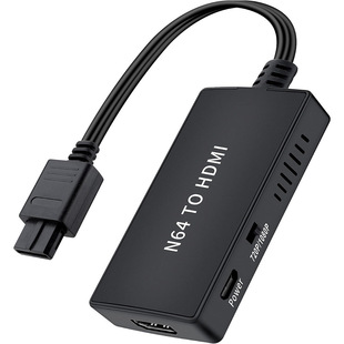 N64 в HDMI Ретро игровая приставка для HDMI HD-конвертер NGC/SFC адаптер ТВ подключи и работает