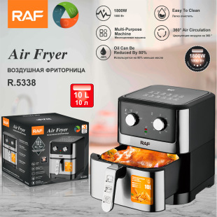 RAF European cross-border air fryer 10L large capacity household non-Fryer smoke-free electric baking pot electric cooking pot
