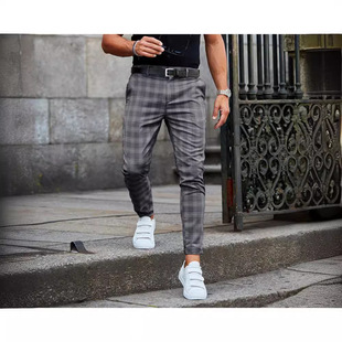 2024 Spring and Summer Men's Casual Trousers Loose Thin Cross-border Explosive Style Casual Pants Men's One Piece to Be Departed