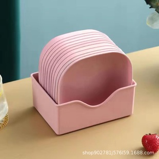Bone-spitting Dish Bone-spitting Dish Table Garbage Dish Household Snack Dish Cats and Dogs Dish Plastic Snack Cake Dish