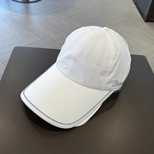 Summer Sunscreen Hat Women's Extra-large Widened Brim Outdoor Sports Face Covering Empty Top Caps Peach Tail Sun Hat