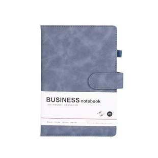 A5B5 thick classic notepad simple business buckle notebook embossed logo wholesale
