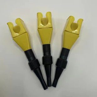 Cross-border Plastic Refueling Funnel Portable Telescopic Hose Square Bayonet Hand-free Filling Motorcycle Gasoline Funnel