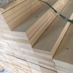 Wood Slats Solid Wood Bed Slats Polished Chinese Fir Rank Skeleton Material Bed Cross Beam Horizontal Slats Bed Plate Support Wen Wo