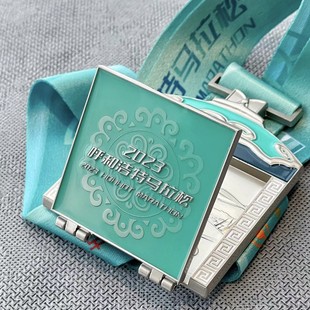 Flip Medal Creative Marathon Fighting Athletic Medal Games Riding Hiking Mountaineering Commemorative Medal Award