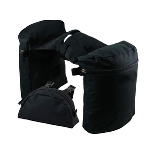 A generation of saddle bag horn bag set horseback riding bag cross-country riding saddle bag