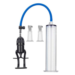 Foreign trade 9 inch male penis training vacuum pump manual masturbation extension lengthening enlarged root massage JJ play