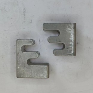 Plug-in connector cross-border wholesale furniture square tube metal buckle welding hardware combination plug-in sub-female connector