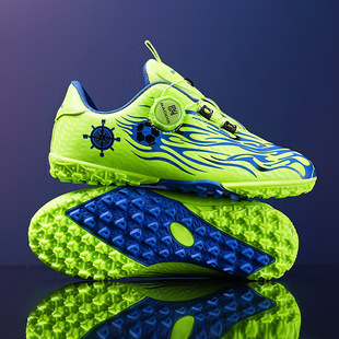 On behalf of children's football shoes for boys and girls TF broken nails for primary and secondary school students professional competition training shoes wholesale cross-border