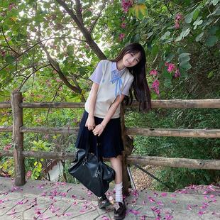 Original Genuine Japanese Pullover College Knitted Sweater Vest Cardigan Spring and Autumn Stacked for Girls