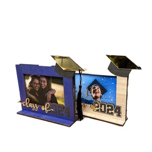 Cross-border Wooden Table Graduation Season Gift Ornaments Photo Frame Table Festival Graduation Commemorative Gift Hanging Ornaments
