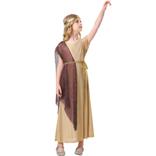 Children's Day Clothing Ancient Greek and Roman Mythology cosplay Goddess Role Playing Clothing Cleopatra Dress